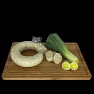 Boudin blanc aux poireaux - Halle de l'Artisan Liège