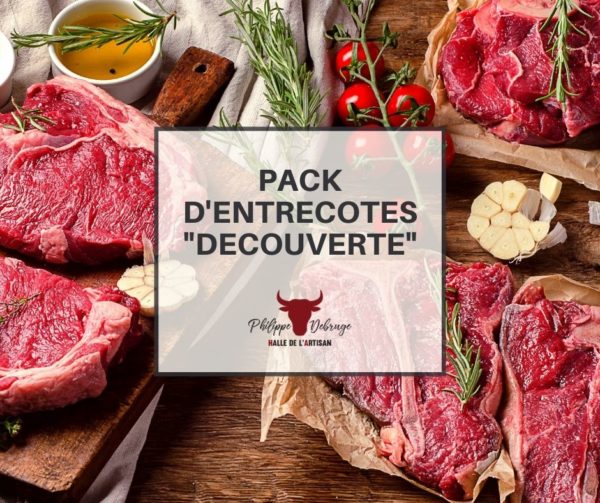 Pack d'entrecôtes Découverte - Halle de l'Artisan Liège