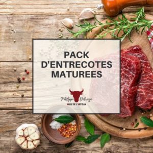 Pack entrecôtes maturées - Halle de l'Artisan Liège