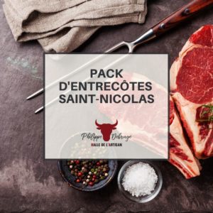 Pack d'entrecôte Saint-Nicolas
